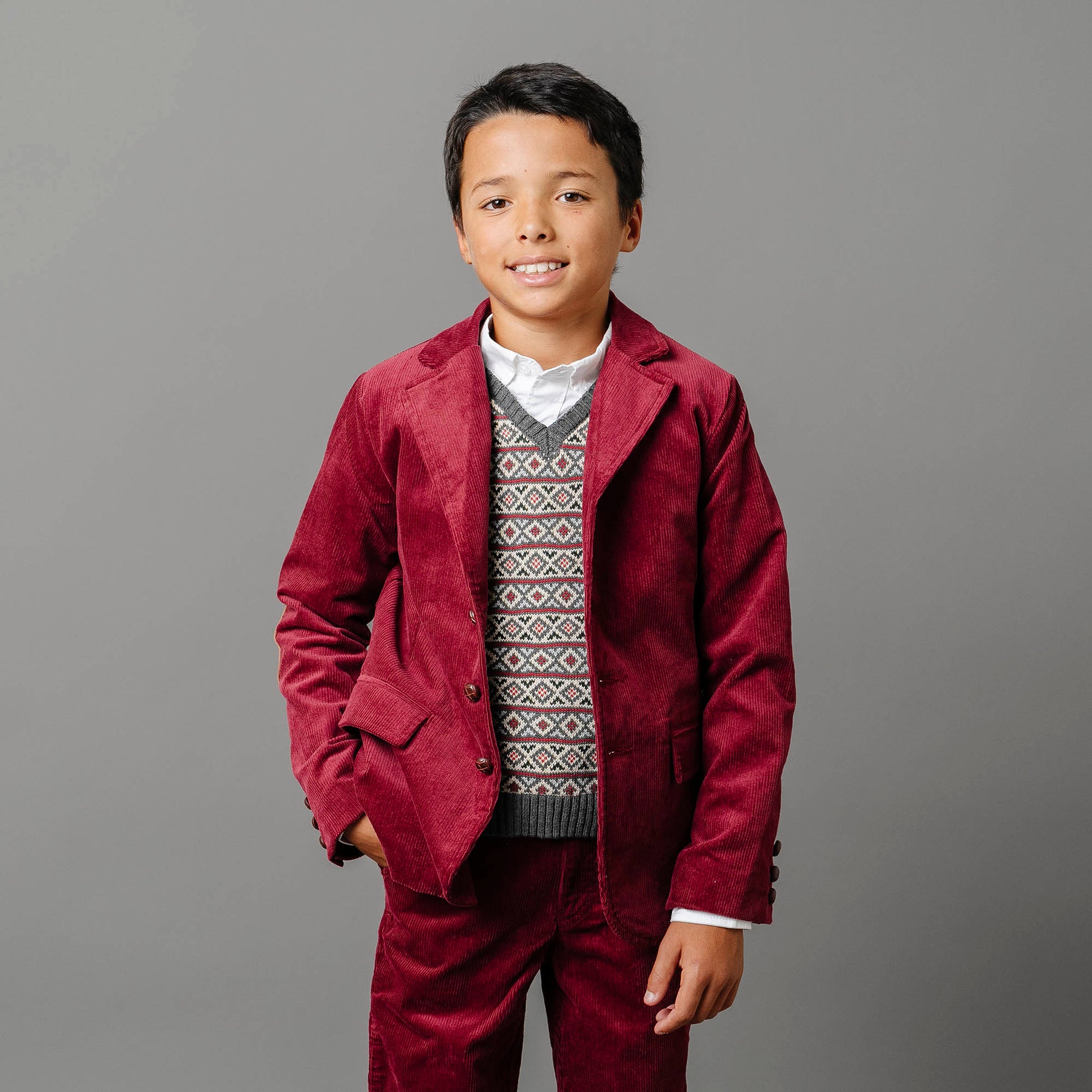 Organic Corduroy Blazer - 97% Organic Cotton