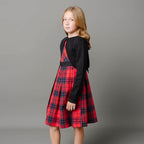 Organic Pleated Party Dress - 98% Organic Cotton