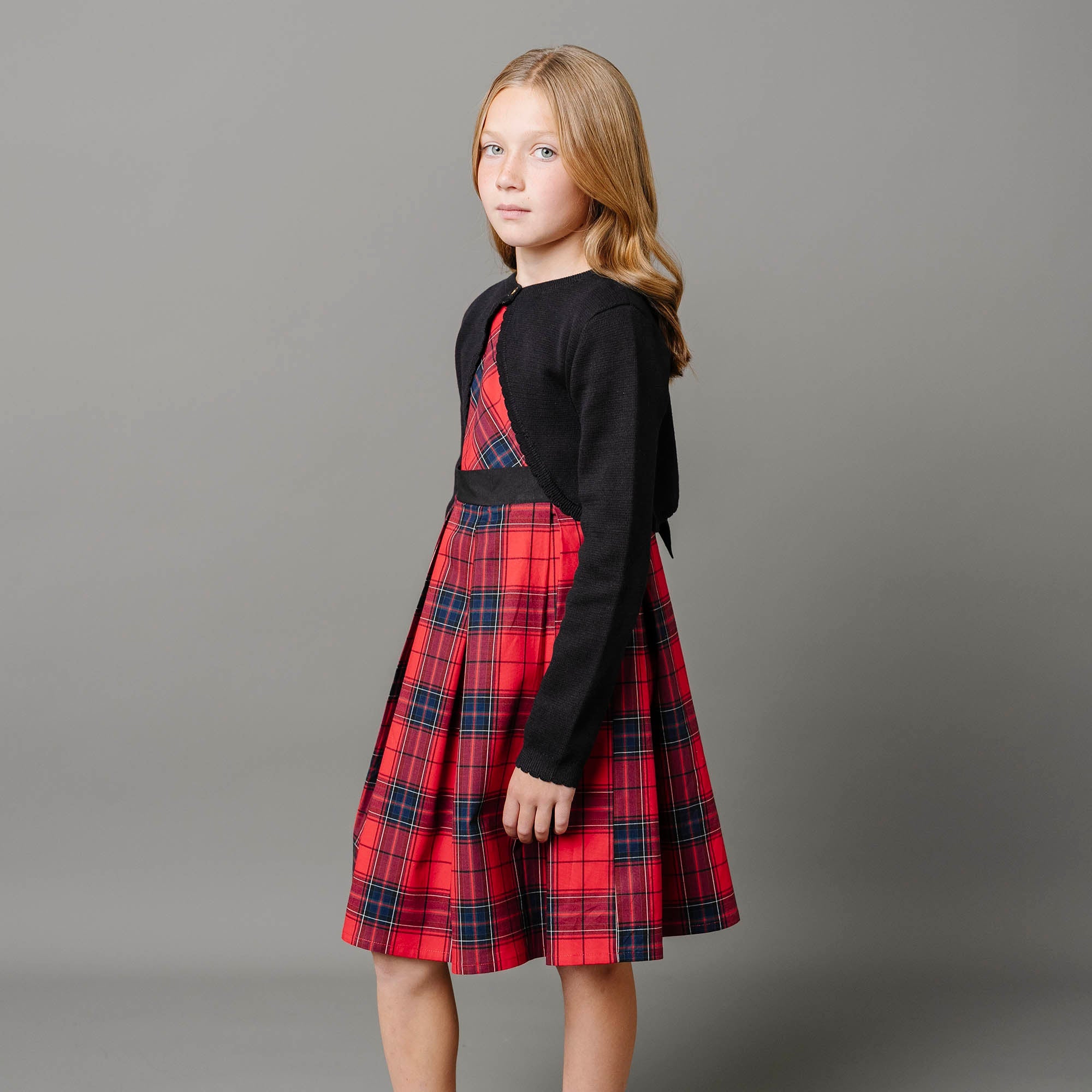 Organic Pleated Party Dress - 98% Organic Cotton