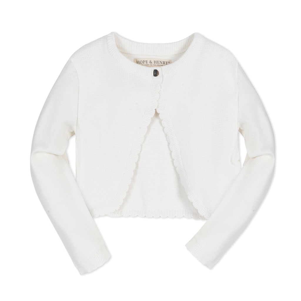 Organic Cropped Milano Cardigan