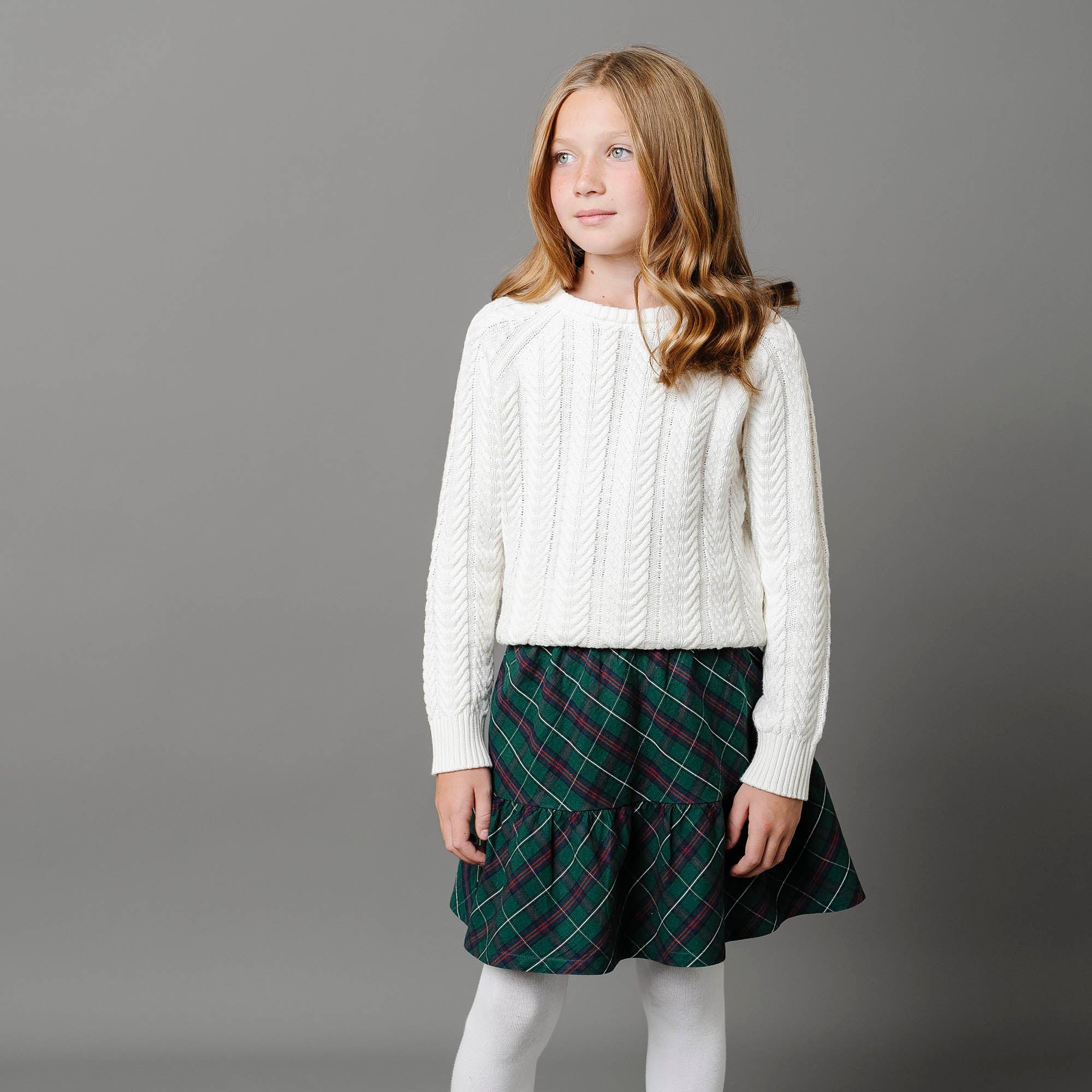 Organic Flounce Party Skirt - 97% Organic Cotton