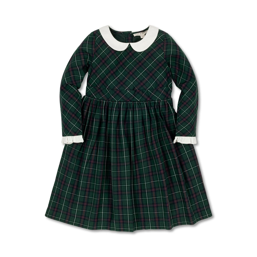 Organic Ruffle Cuff Party Dress - 97% Organic Cotton