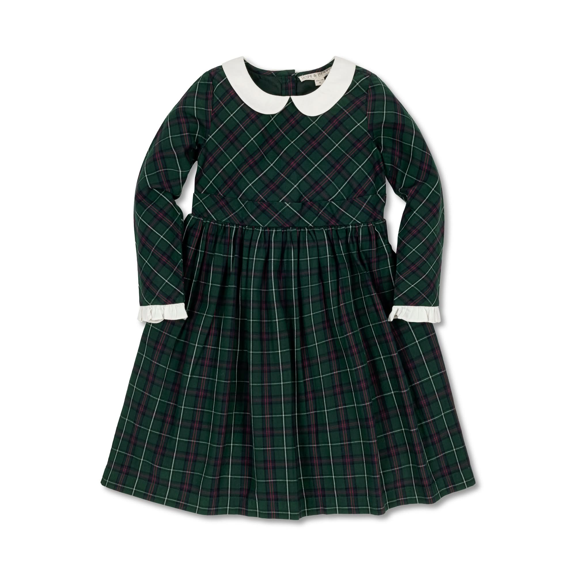 Organic Ruffle Cuff Party Dress - 97% Organic Cotton
