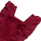 Organic Corduroy Ruffle Jumper - 97% Organic Cotton