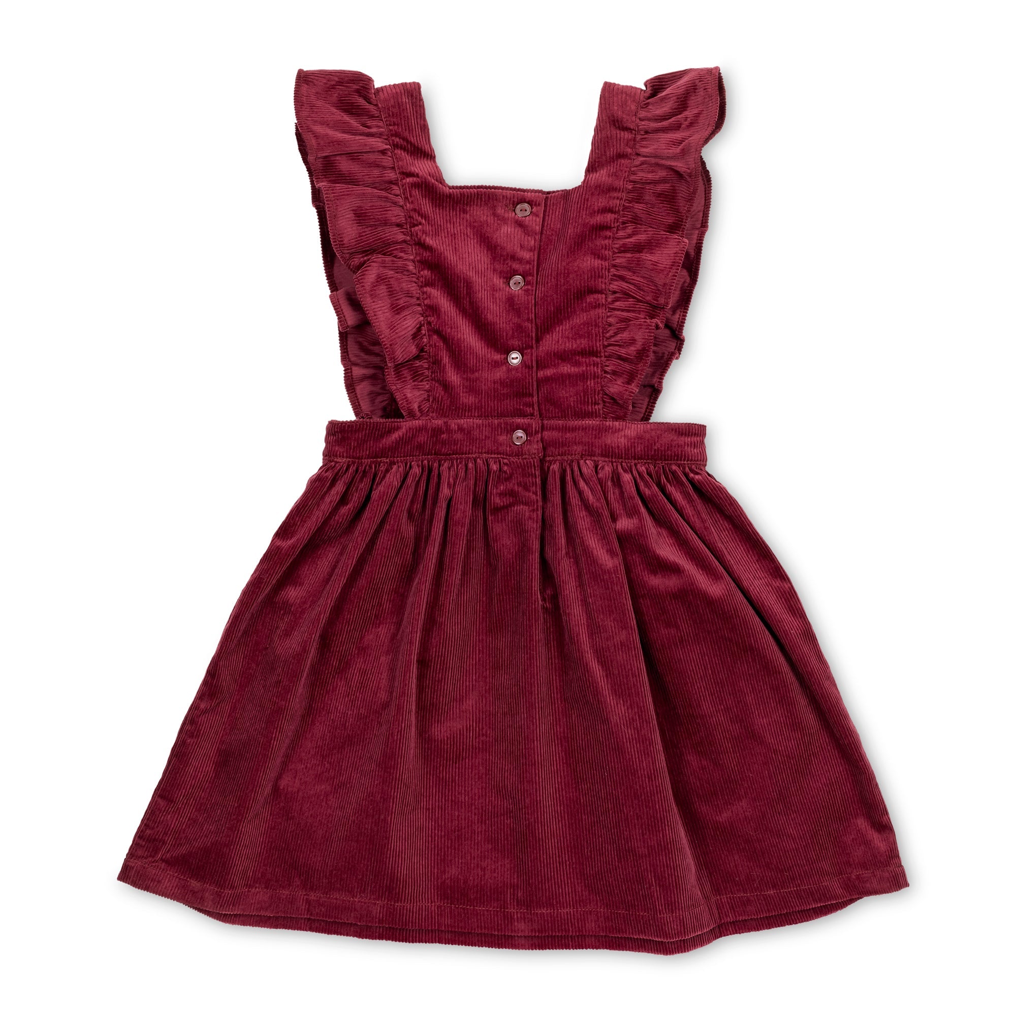 Organic Corduroy Ruffle Jumper - 97% Organic Cotton