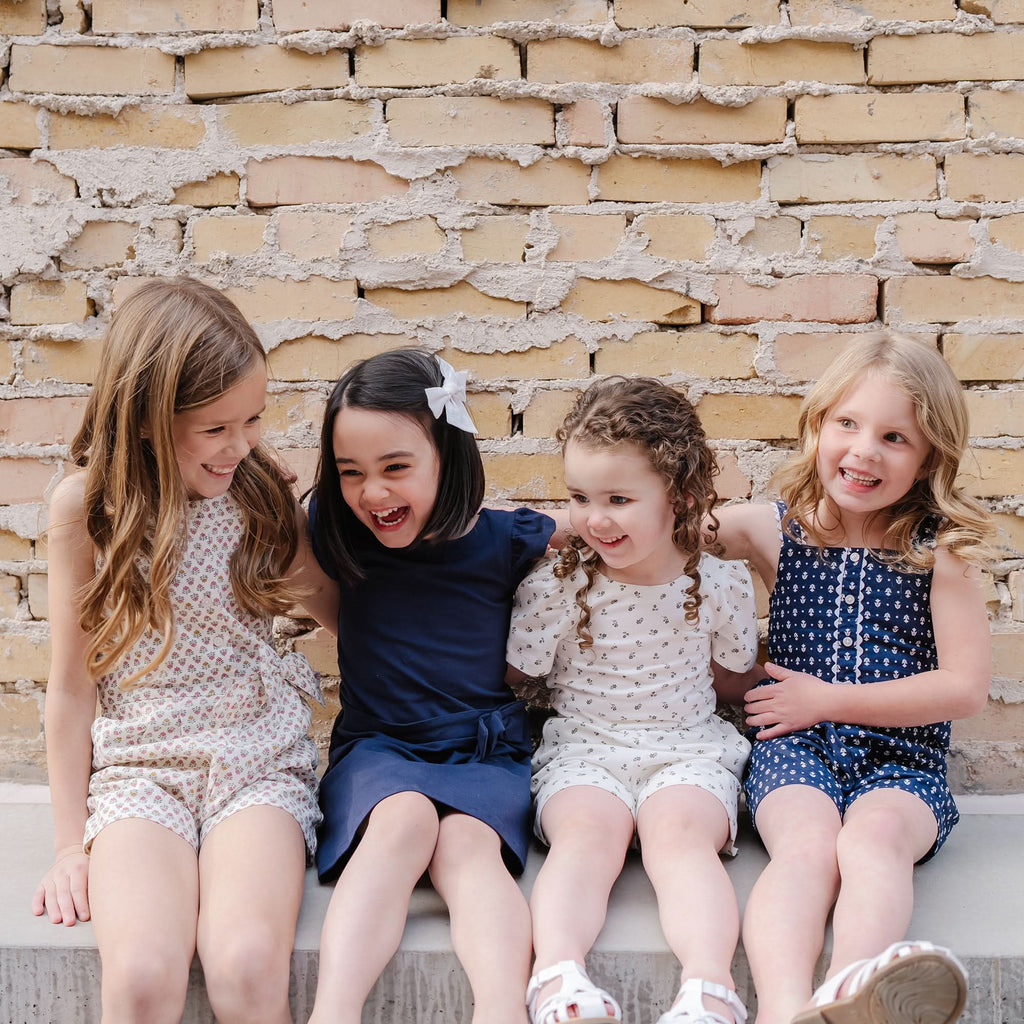 Organic Knit Flutter Romper - 95% Organic Cotton