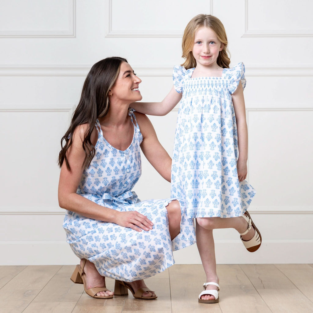 Organic Button Front Sundress
