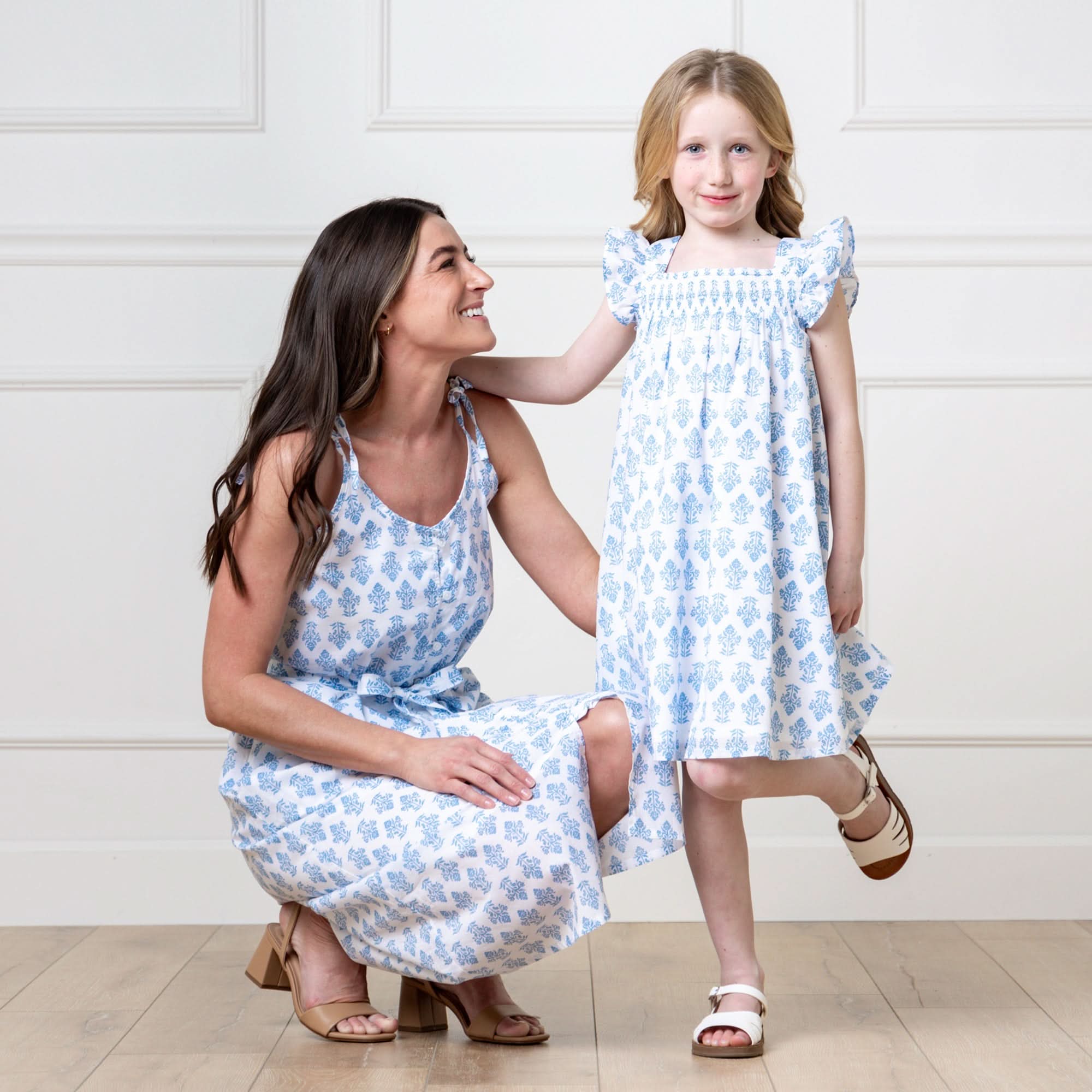 Organic Button Front Sundress