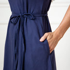 Organic Knit Flounce Dress