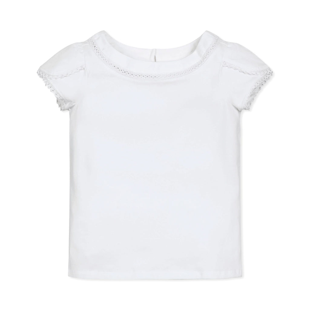 Organic Knit Top with Tulip Sleeves