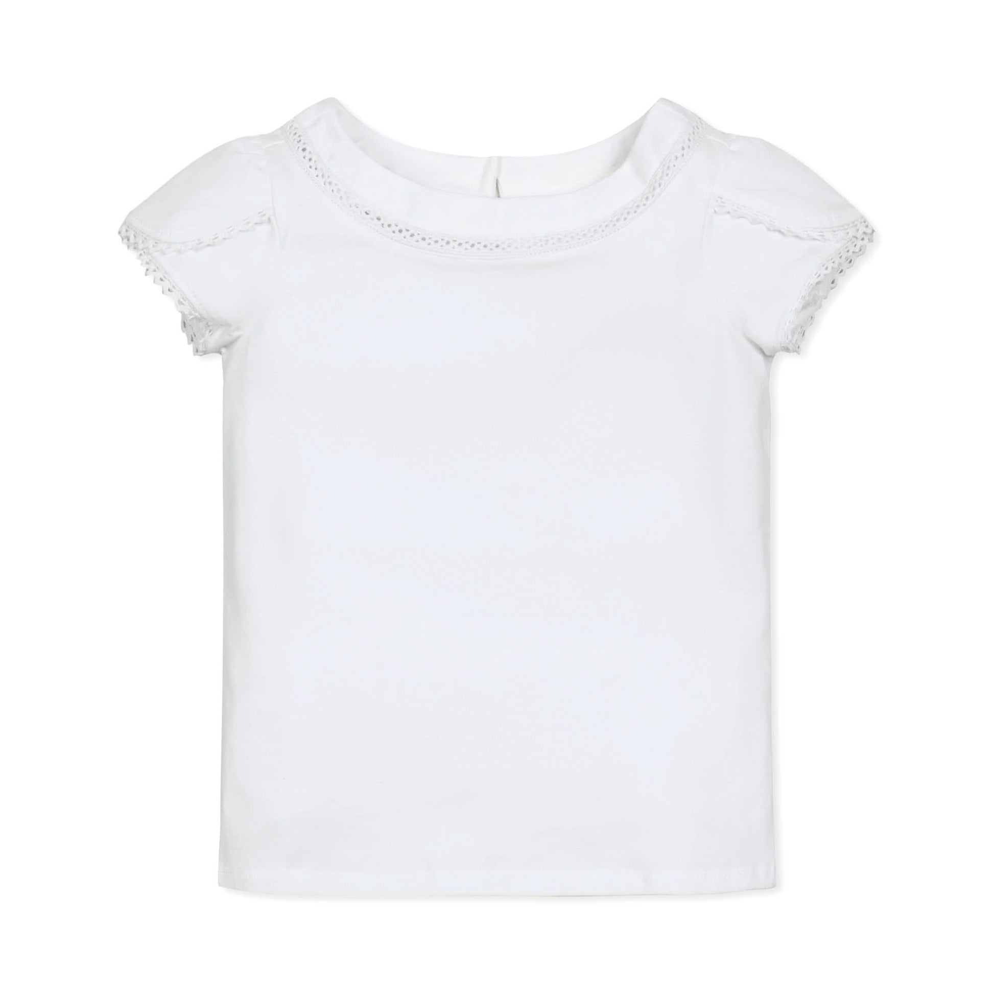 Organic Knit Top with Tulip Sleeves