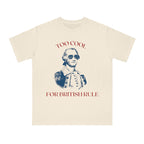Organic Cotton Men's T-shirt - Too Cool for British Rule