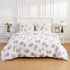 Hydrangea Printed Duvet Set