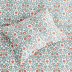 Arts & Crafts Floral Printed Duvet Set