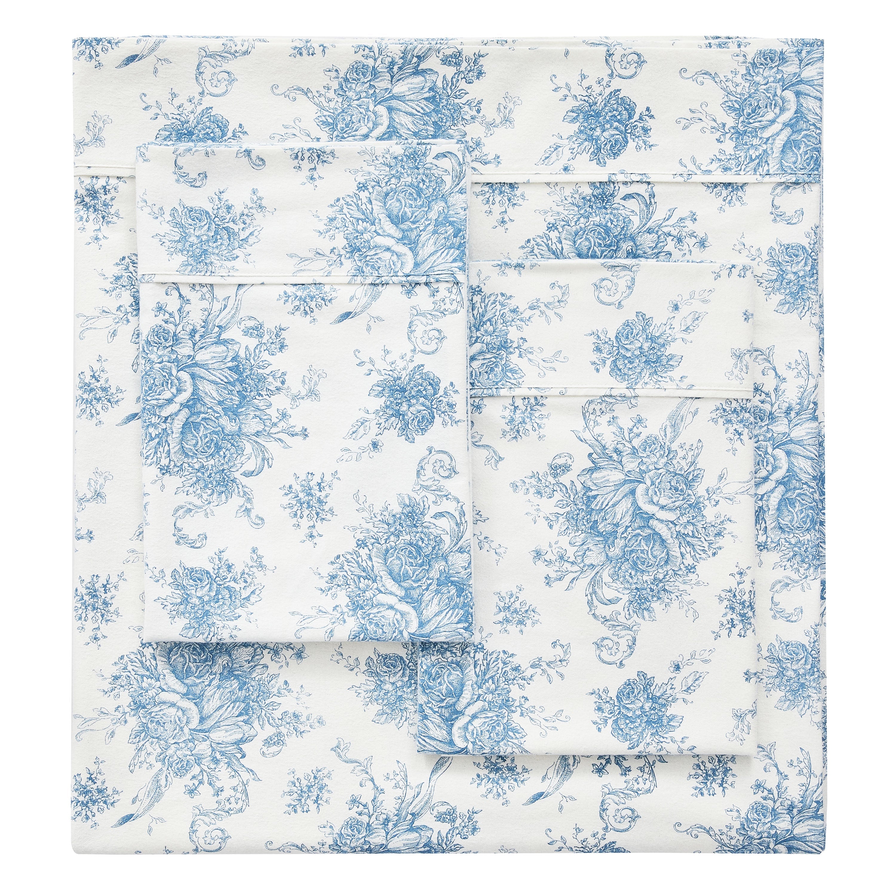 Petit Toile Flannel Sheet Sets