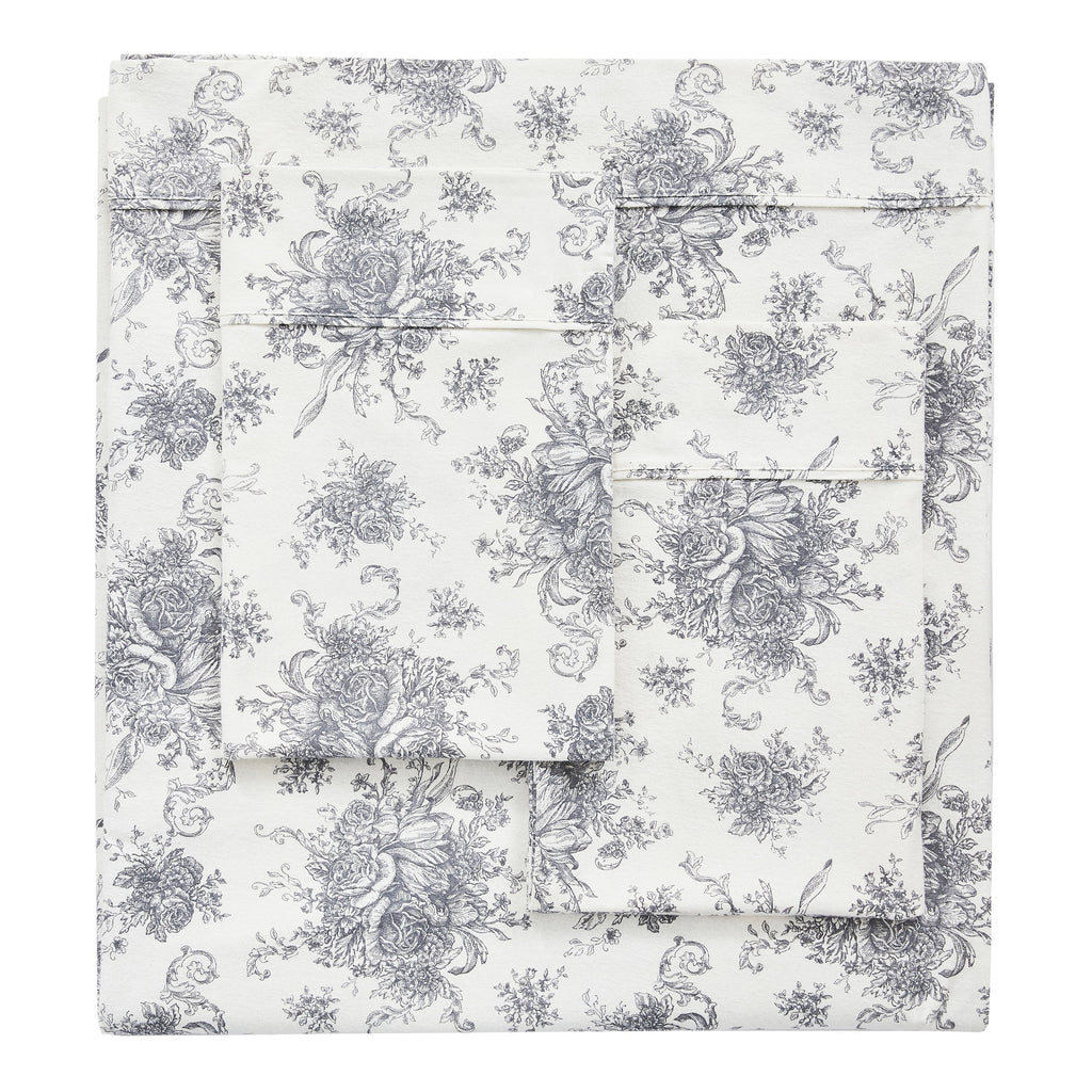 Petit Toile Flannel Sheet Sets