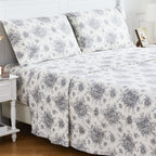 Petit Toile Flannel Sheet Sets
