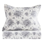 Petit Toile Cotton Flannel Quilt Set