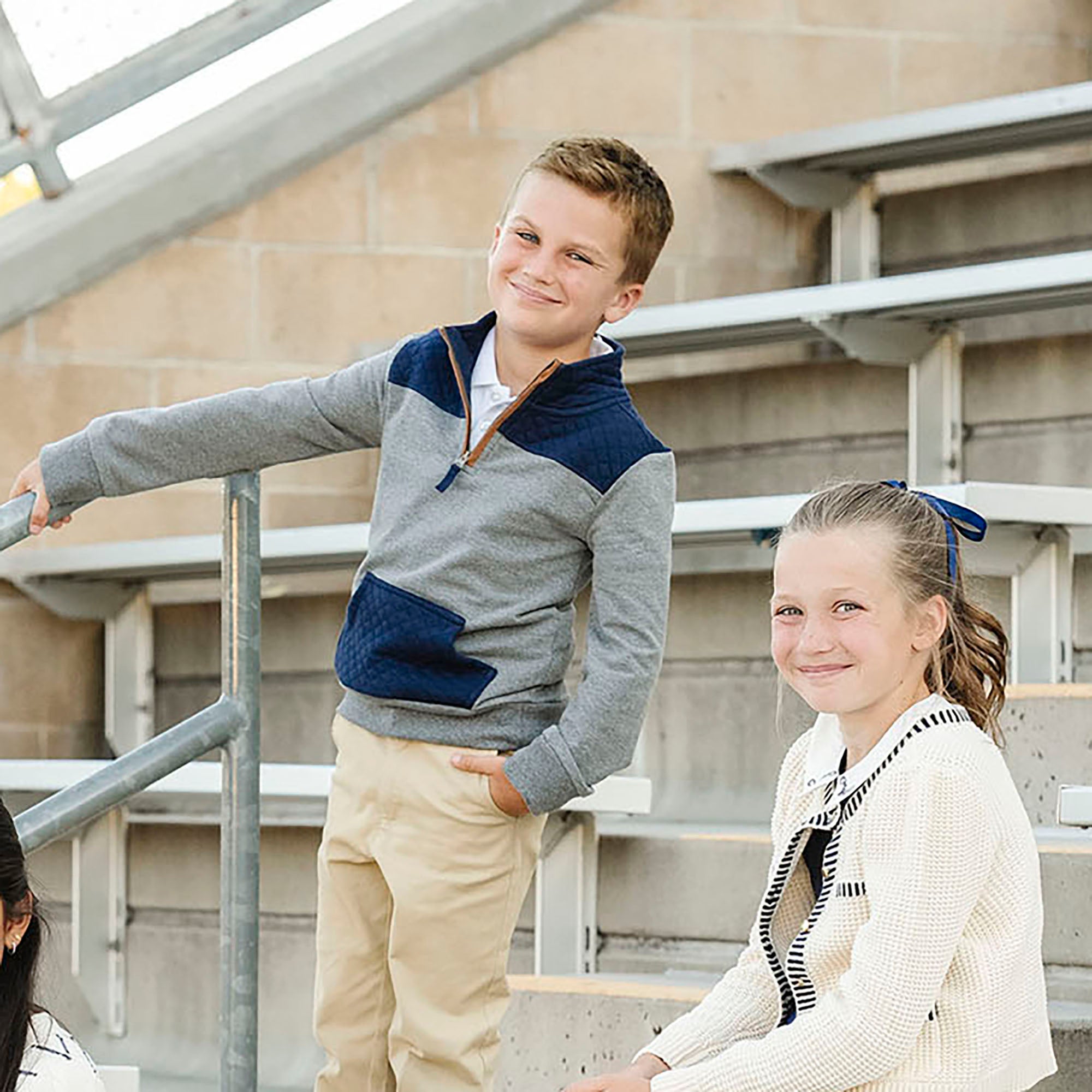 Organic French Terry Half-Zip - 95% Organic Cotton