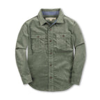 Organic Corduroy Flap Pocket Shirt - 97% Organic Cotton