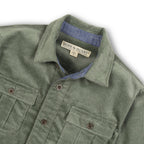Organic Corduroy Flap Pocket Shirt - 97% Organic Cotton
