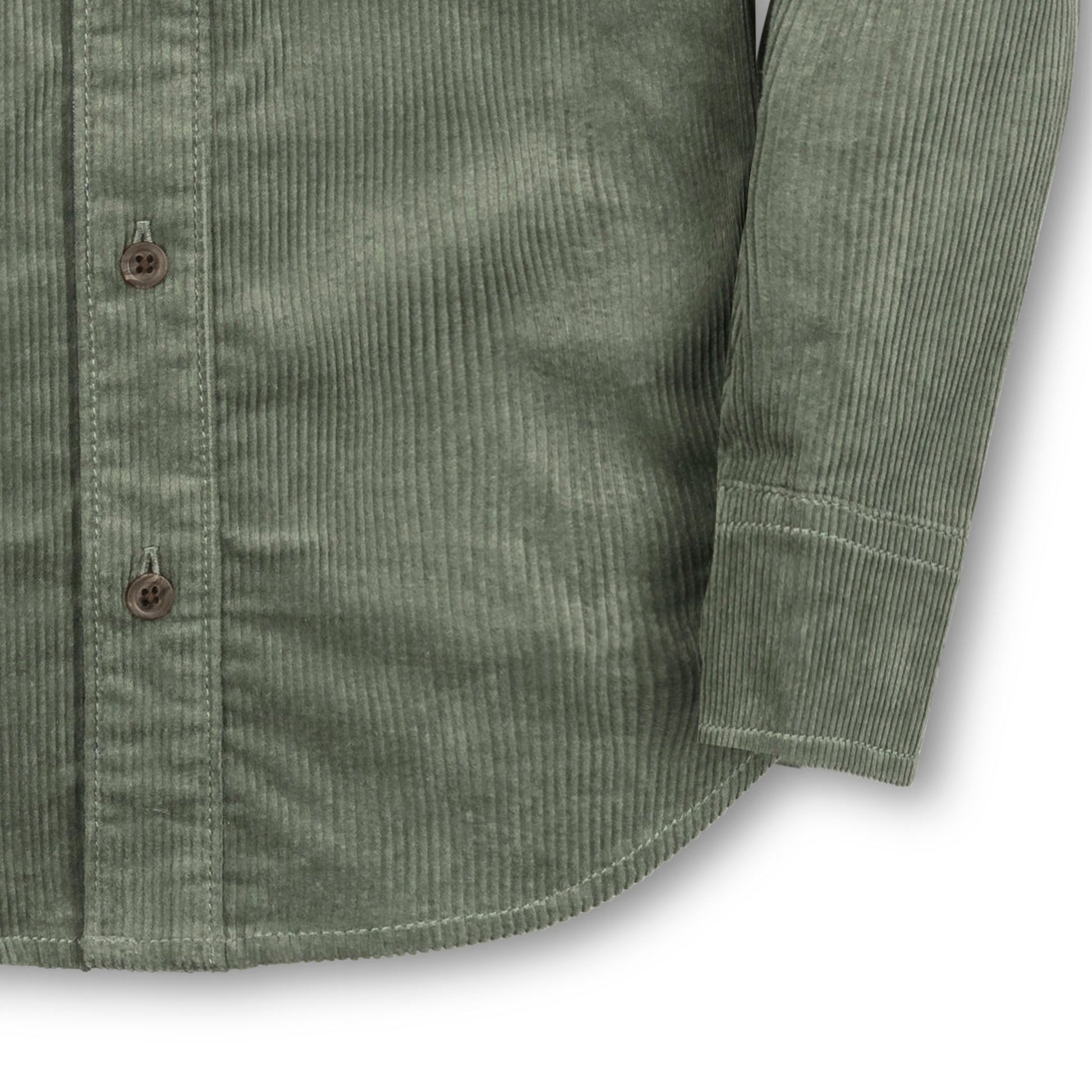 Organic Corduroy Flap Pocket Shirt - 97% Organic Cotton