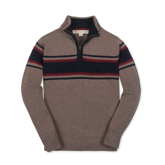 Organic Half Zip Sweater