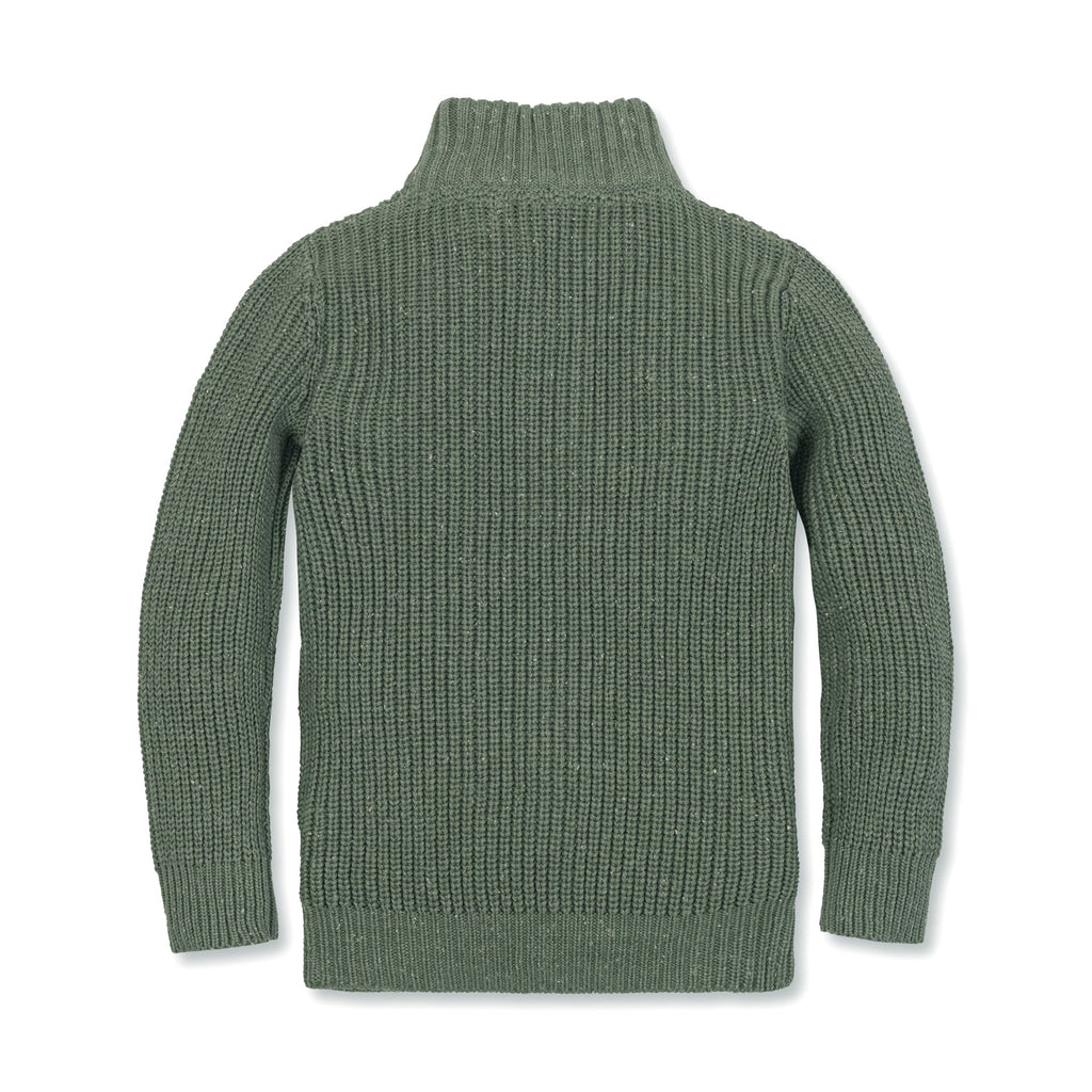 Organic Mock Neck Sweater