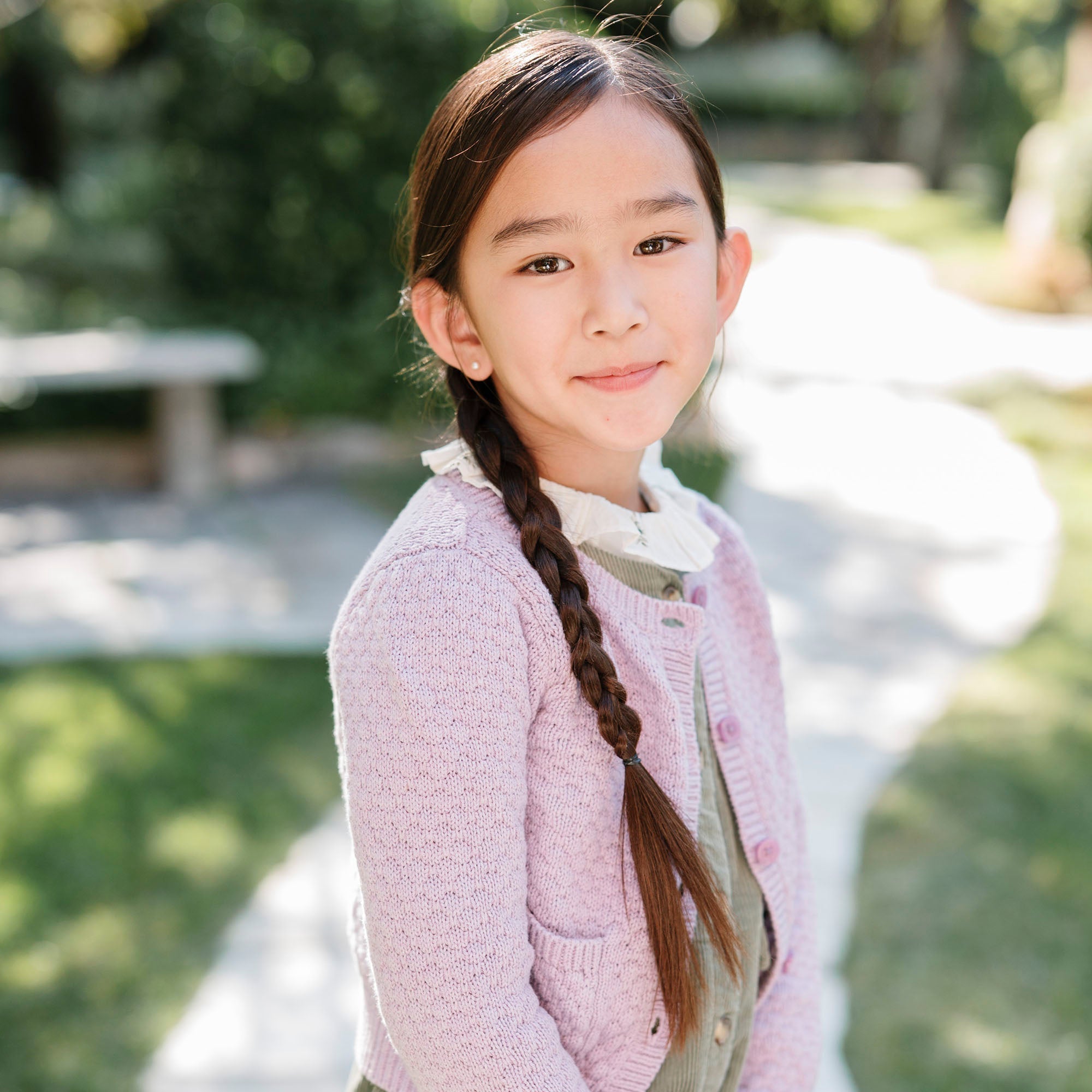 Organic Textured Cardigan