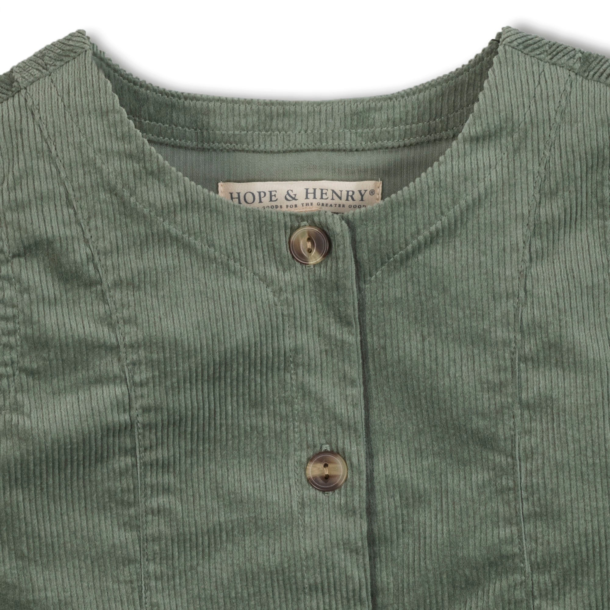Organic Corduroy Jumper - 97% Organic Cotton