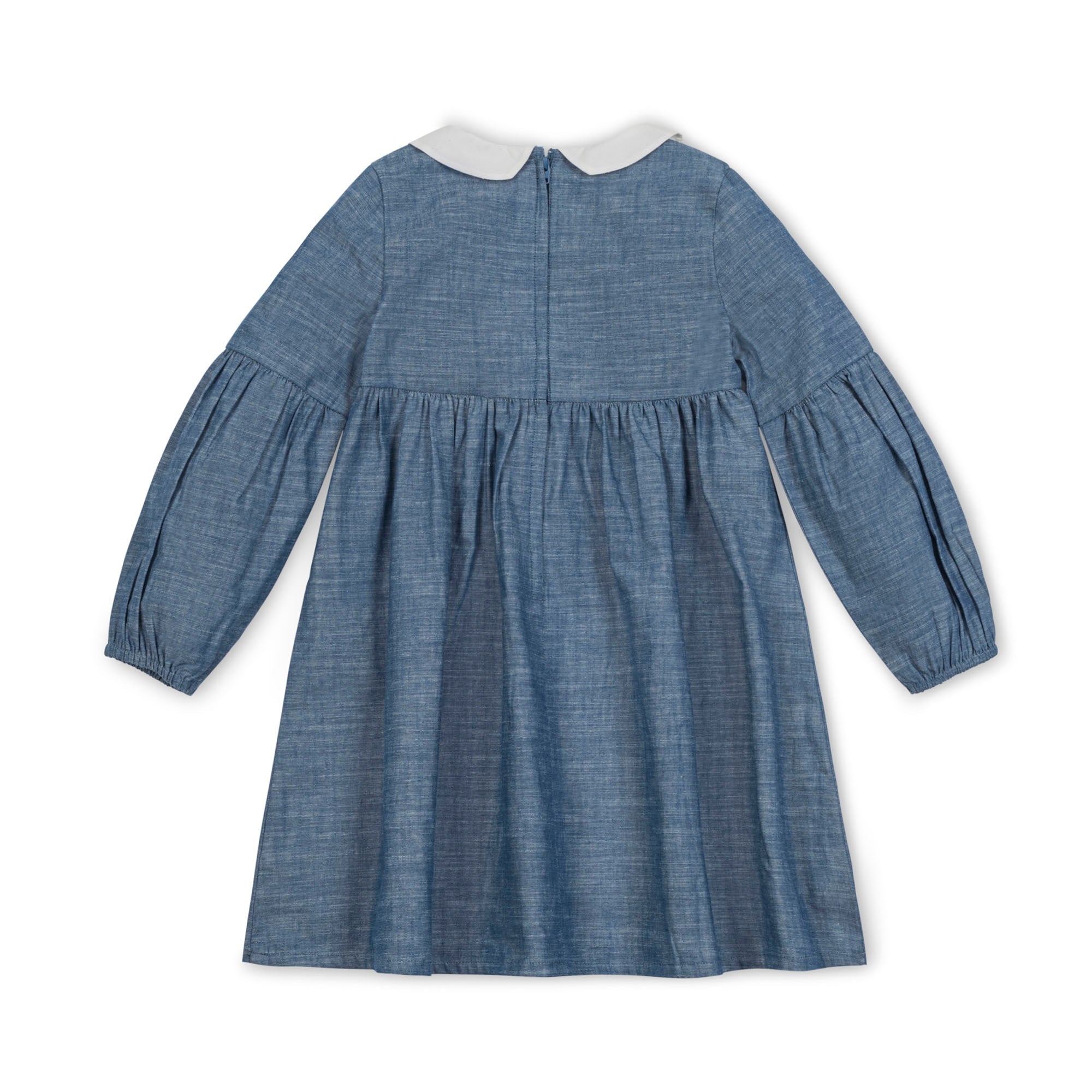 Organic Chambray Empire Dress