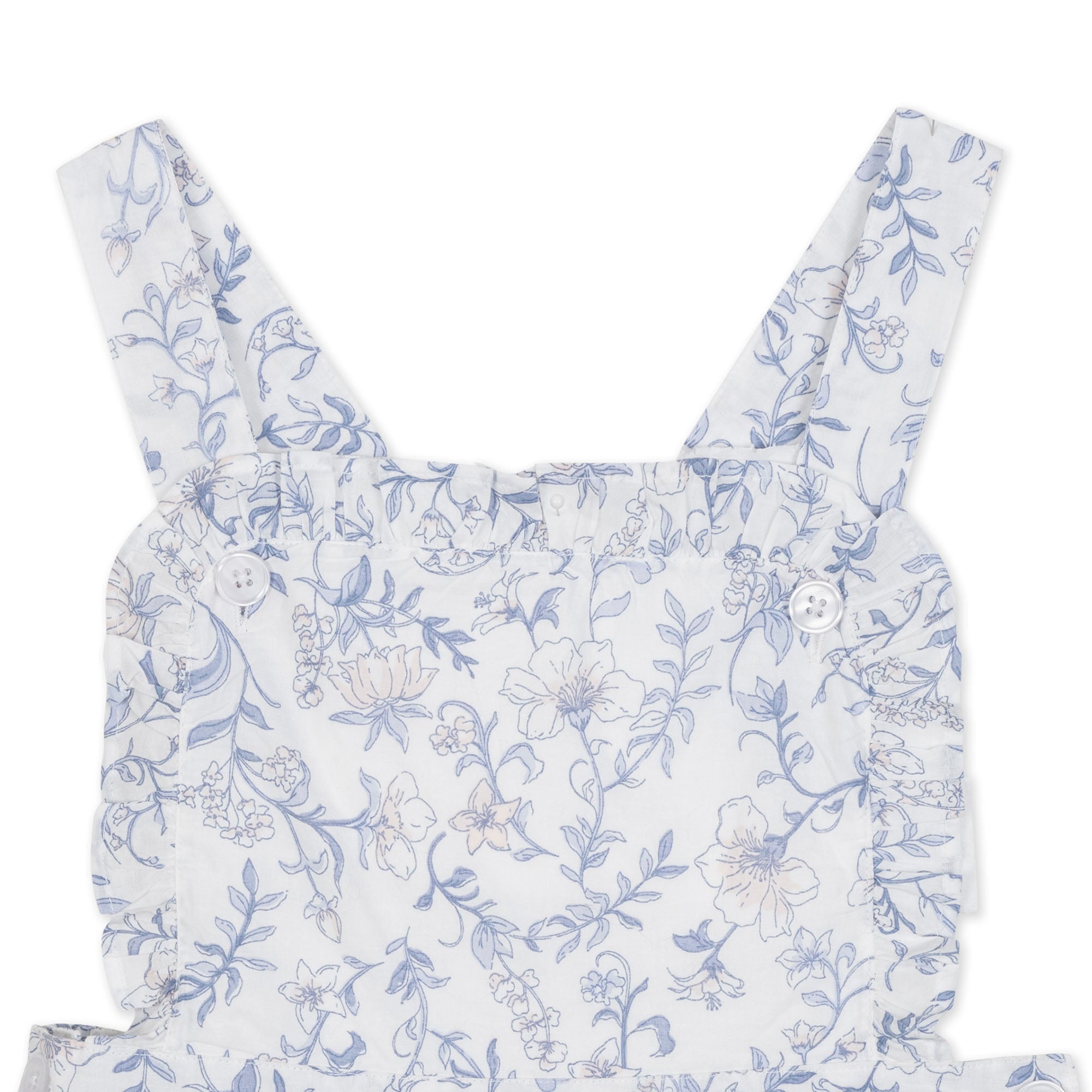 Organic Ruffle Apron Dress