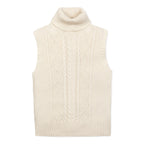 Organic Sleeveless Turtleneck