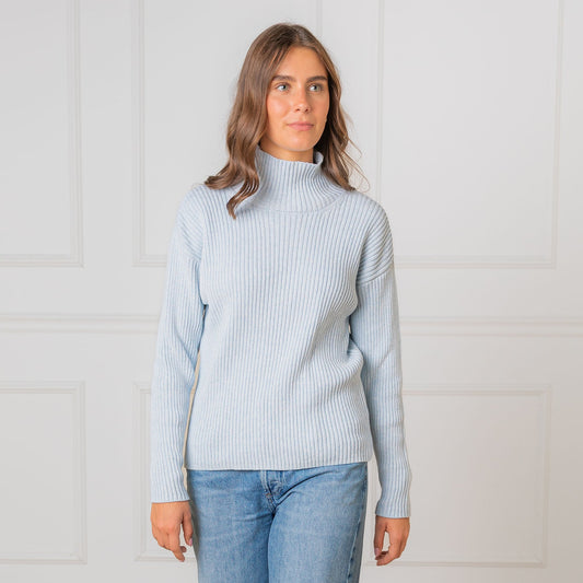 Organic Funnel Neck Sweater
