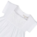Organic Seersucker Empire Waist Dress