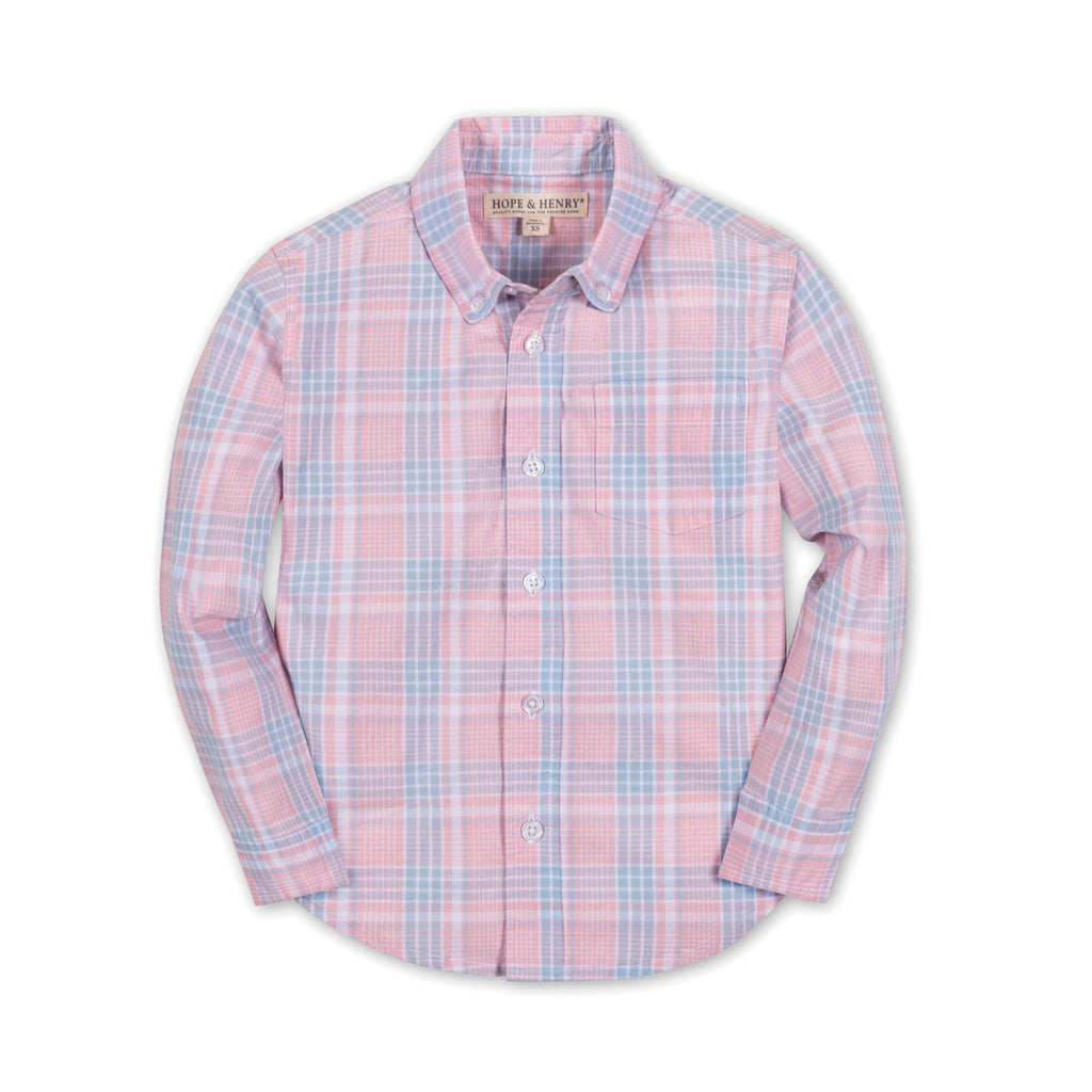 Organic Stretch Poplin Shirt - 98% Organic Cotton