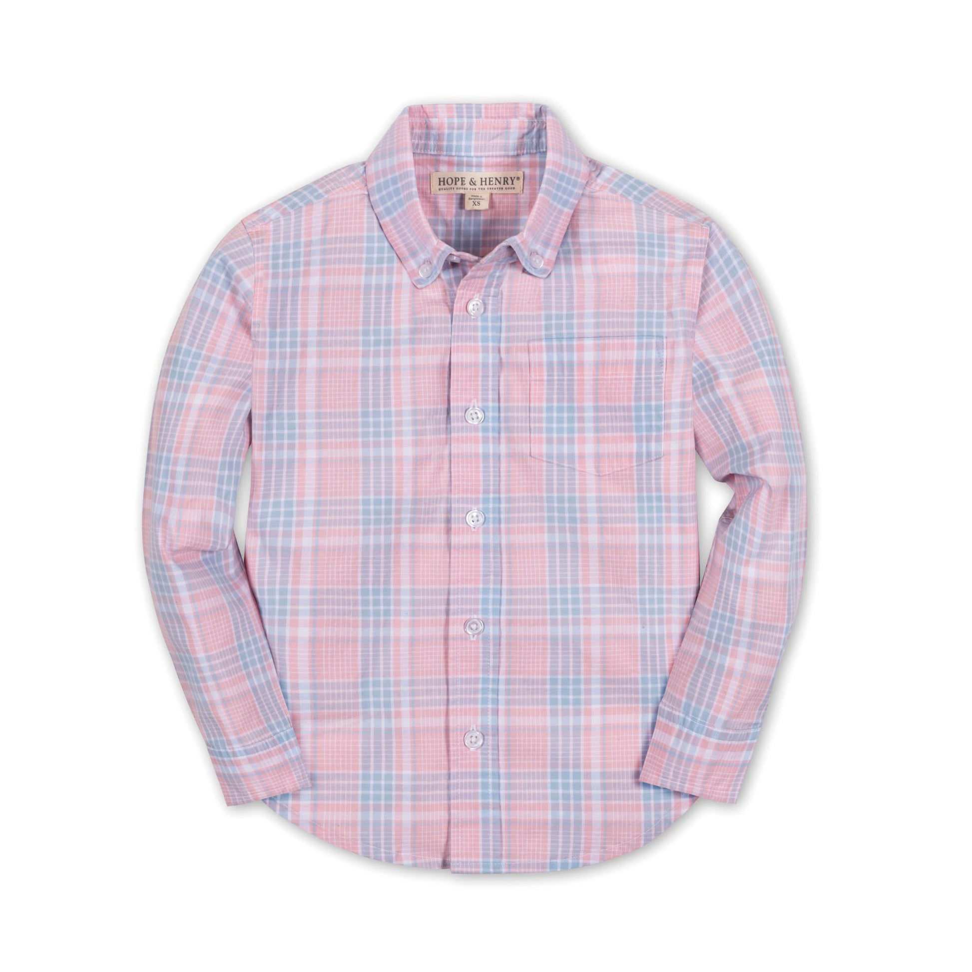 Organic Stretch Poplin Shirt - 98% Organic Cotton