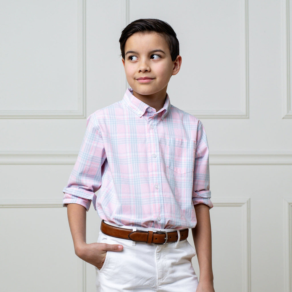 Organic Stretch Poplin Shirt - 98% Organic Cotton