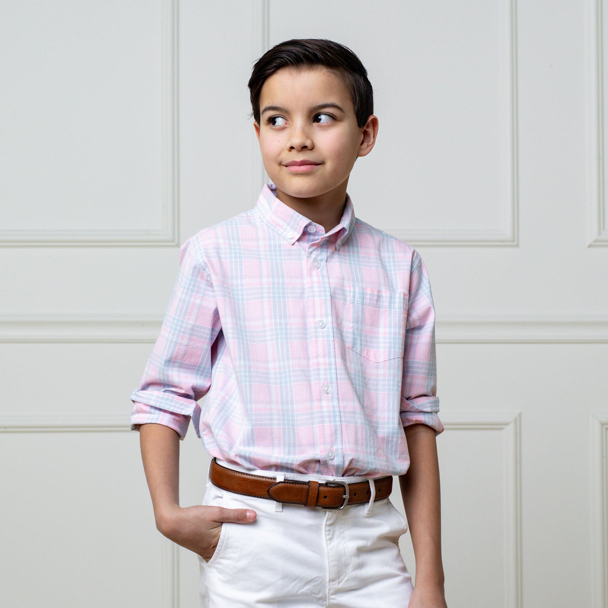 Organic Stretch Poplin Shirt - 98% Organic Cotton