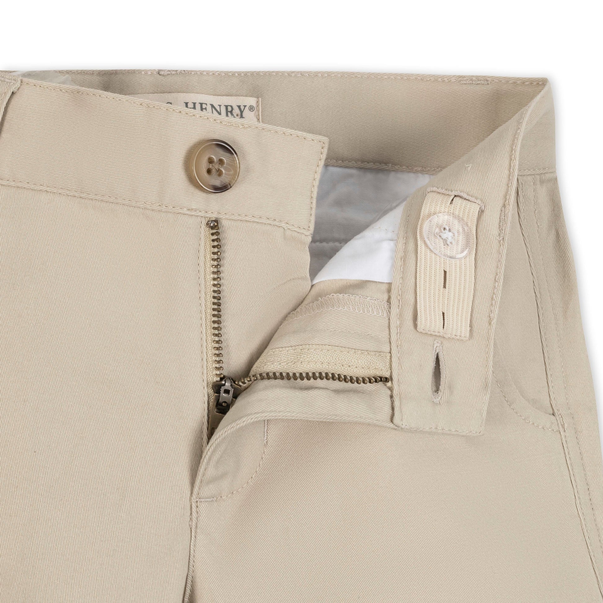 Organic Stretch Chino Short - 97% Organic Cotton