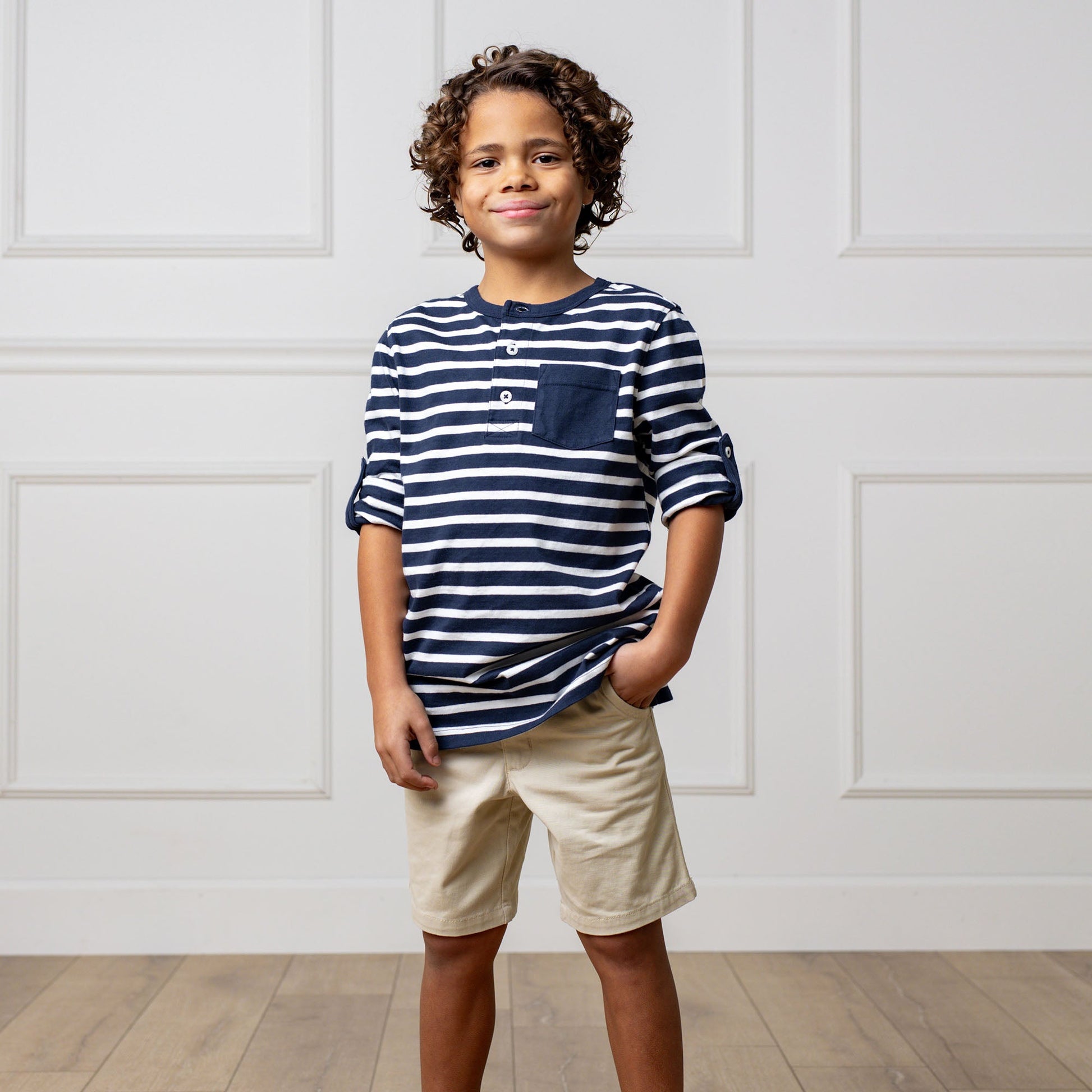 Organic Stretch Chino Short - 97% Organic Cotton