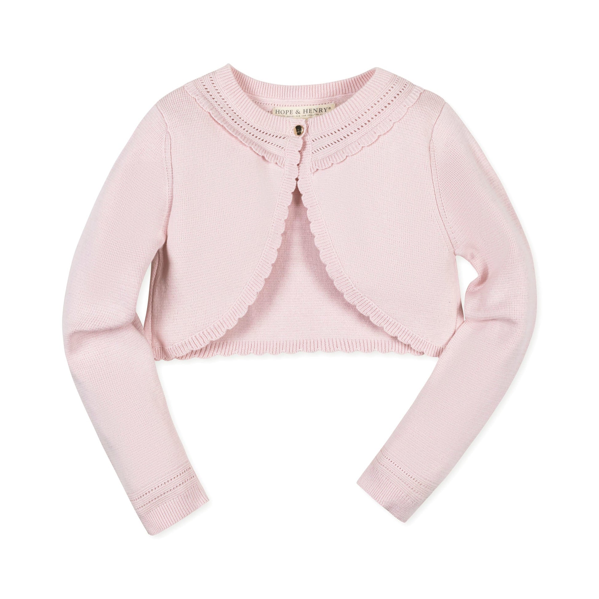 Organic Cropped Special Cardigan