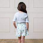 Linen Pull-On Paperbag Shorts