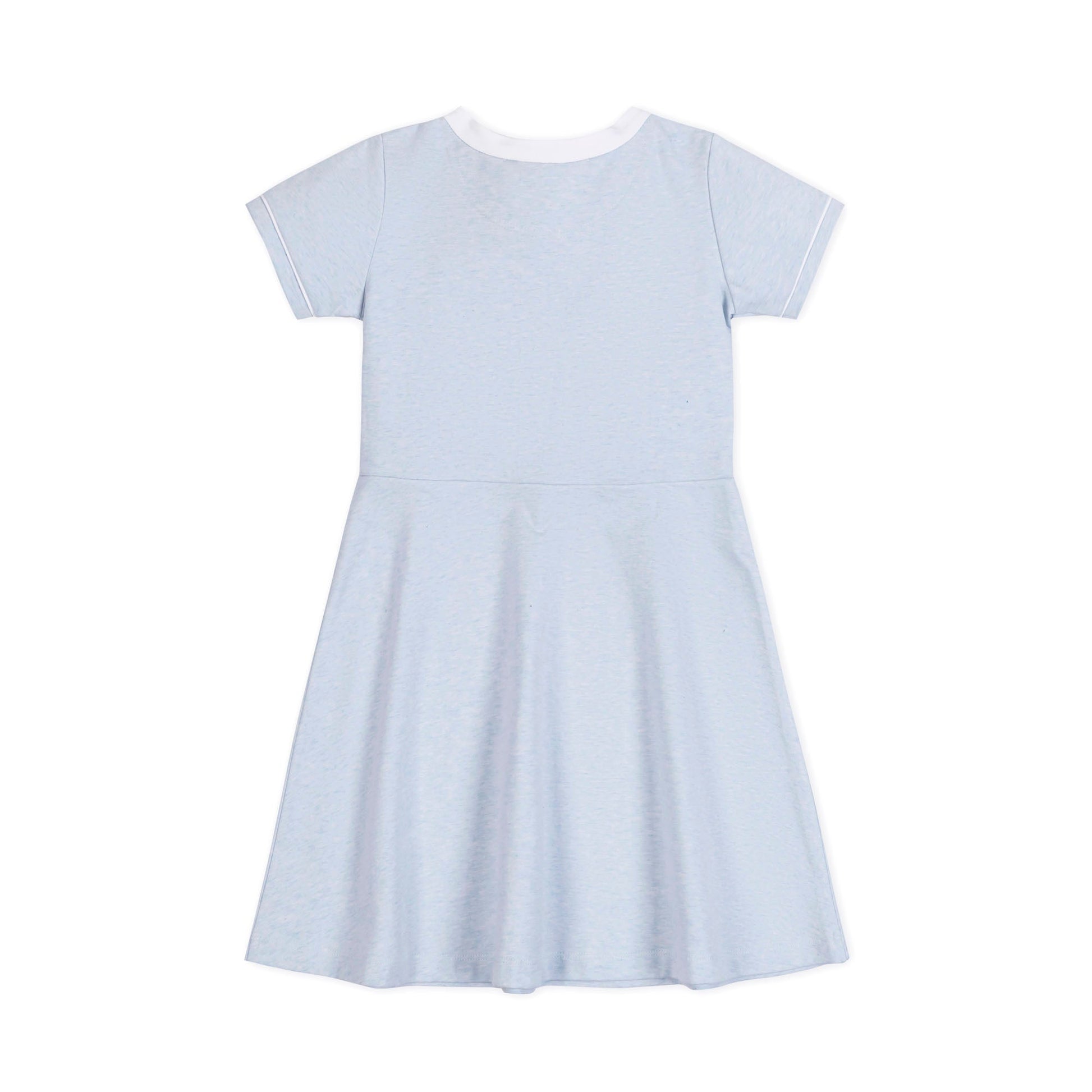 Organic French Terry Contrast Dress - 95% Organic Cotton