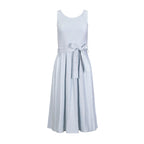 Organic Pleated Sweater Knit Dress