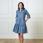 Organic Drop Waist Shirt Dress