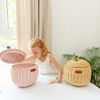 Apple Storage Basket Small - Pink