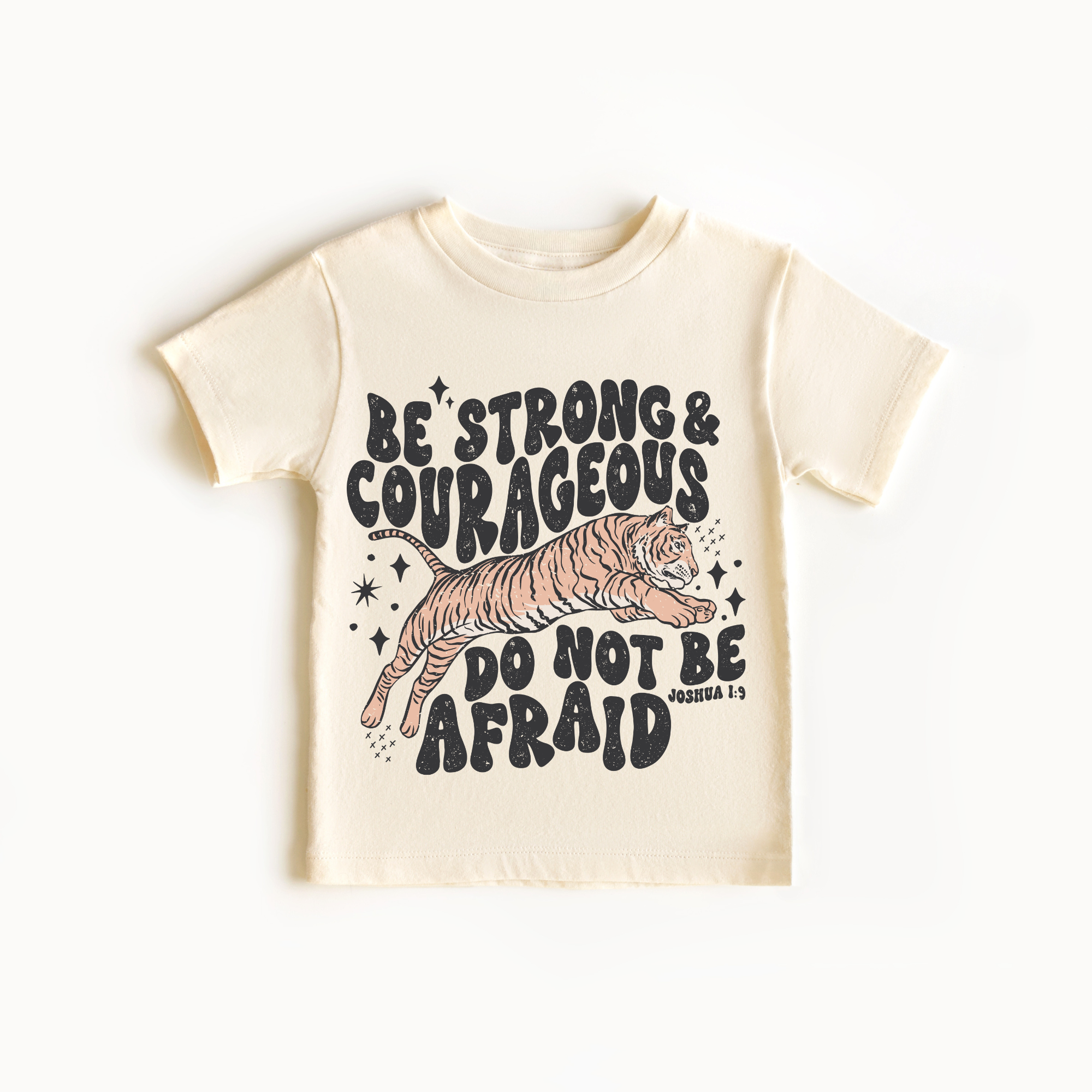 Strong & Courageous - 100% Cotton Tee