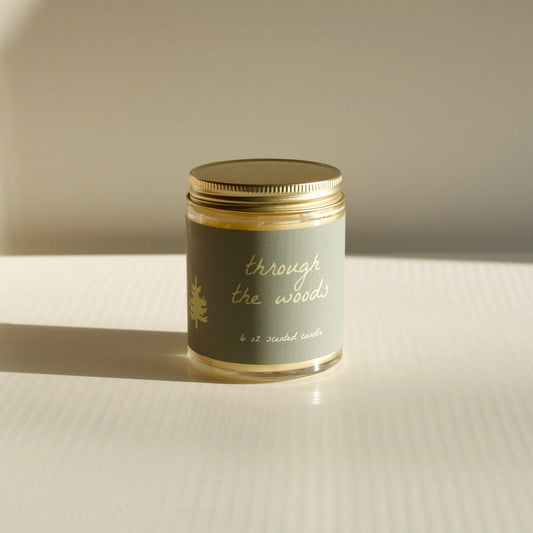 Through the Woods Beeswax Candle