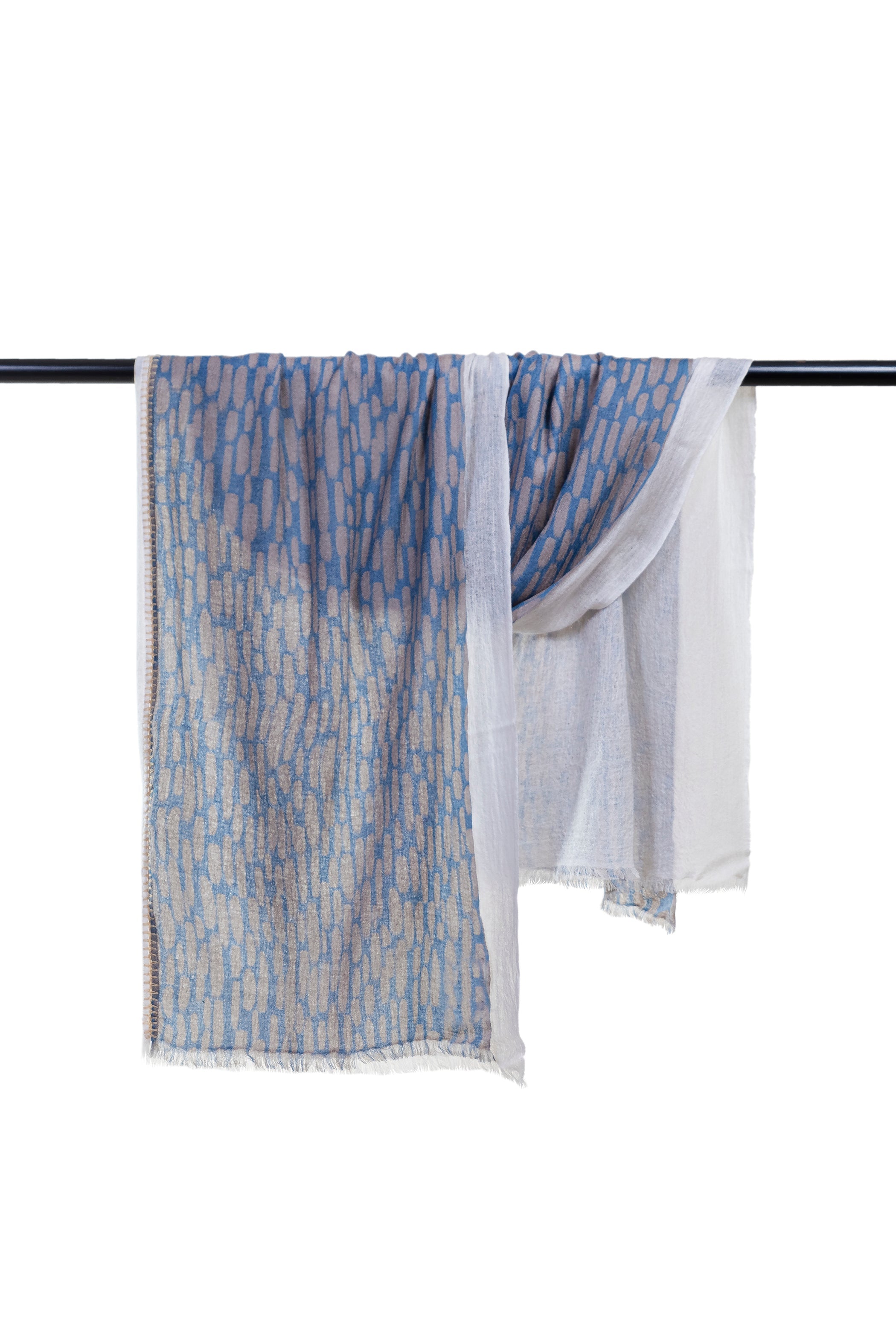 Double Layered Stole Printed Scarf Ali